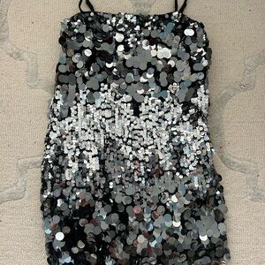 Sequin Mini Dress